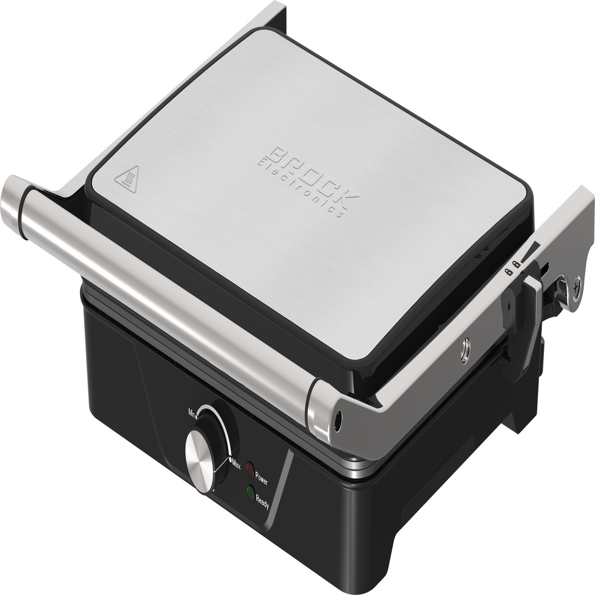 Brock HCG 5000 SS Electric Grill 2000W, Black/Steel