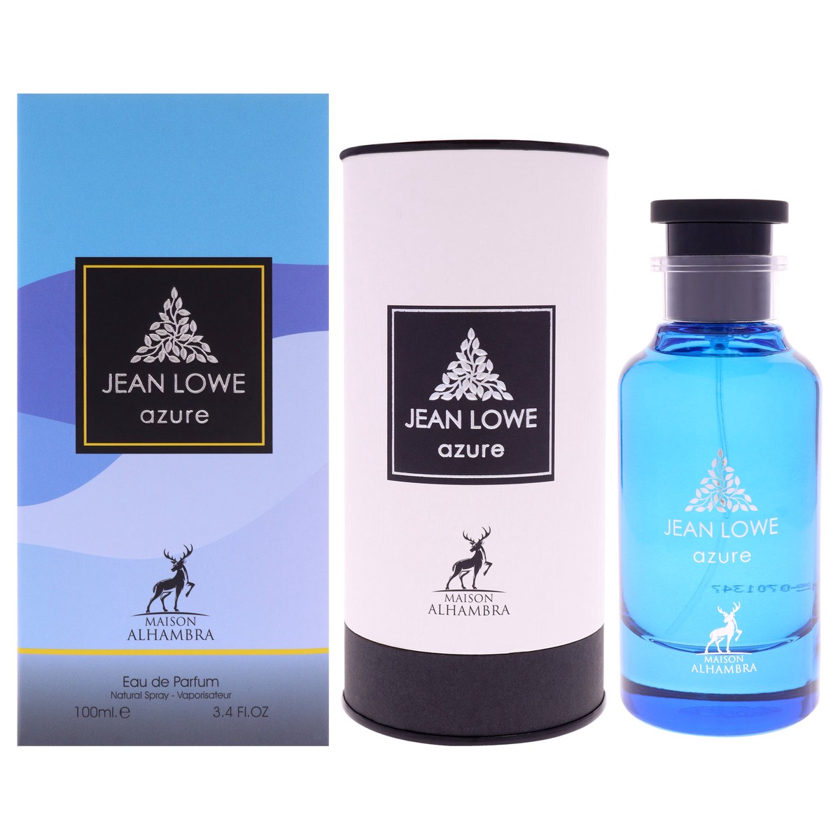 Maison Alhambra Jean Lowe - Azure by Maison Alhambra for Men - 3.4 oz EDP Spray