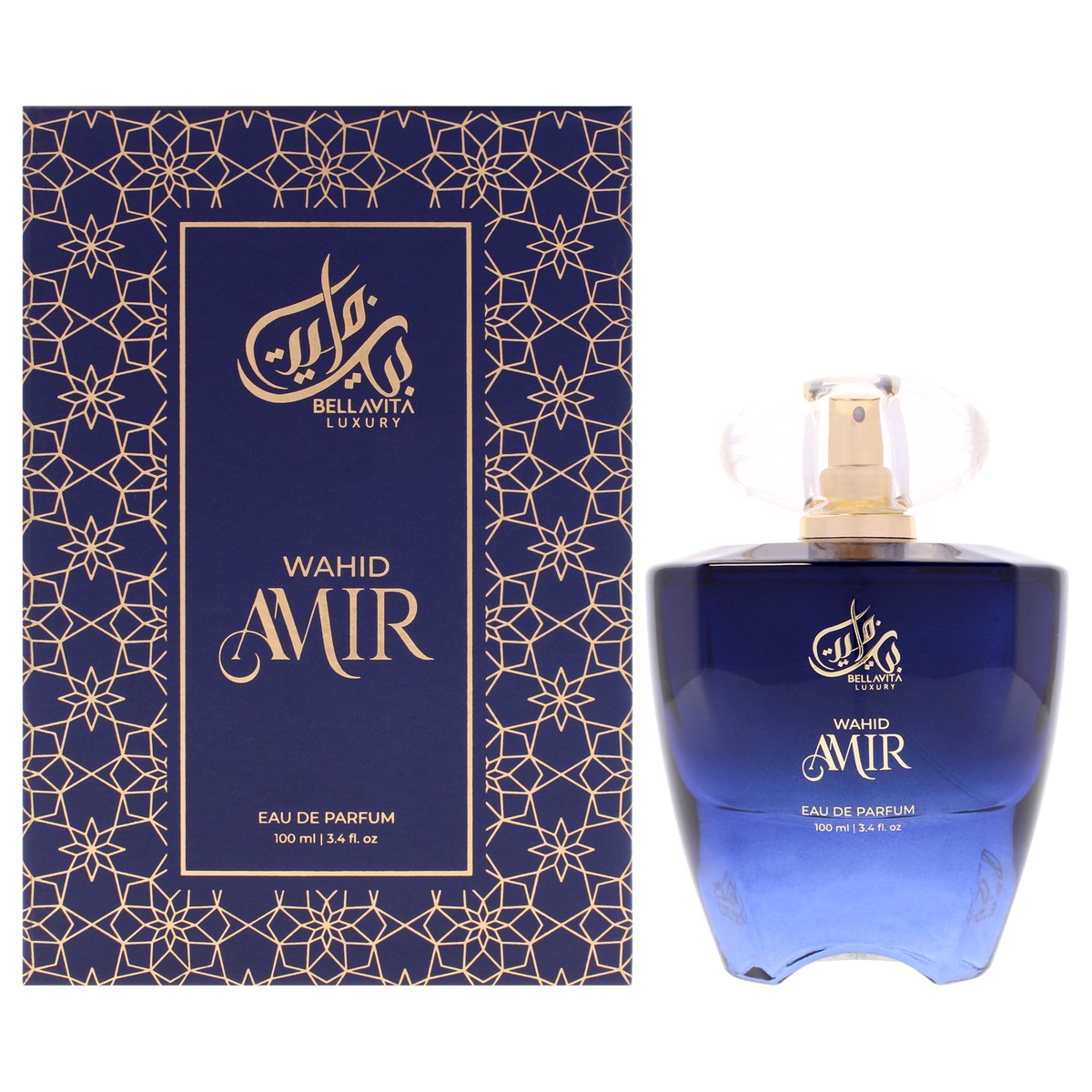 Bellavita Luxury Collection - Wahid Amir by Bellavita for Men - 3.4 oz EDP Spray