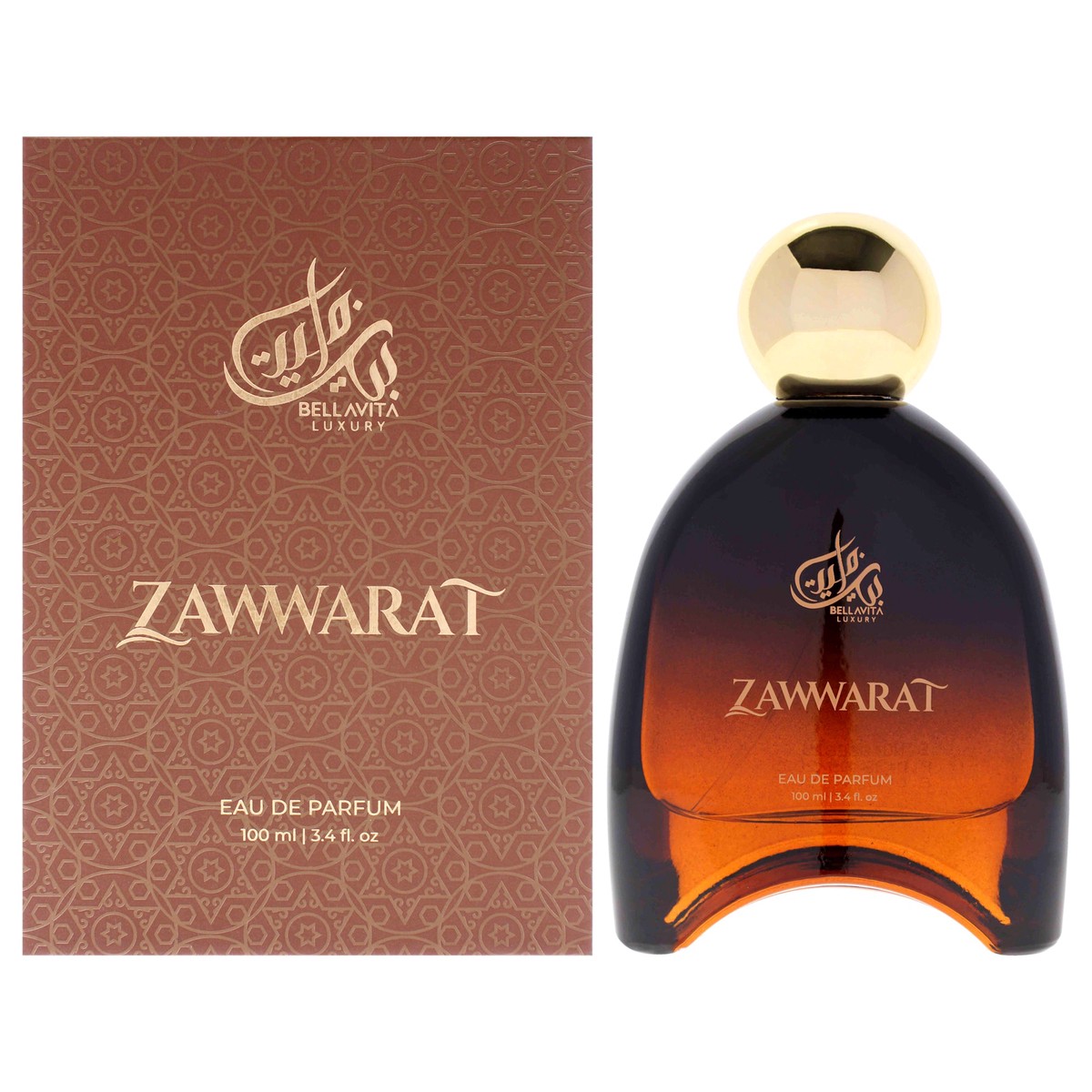 Bellavita Luxury Collection - Zawwarat by Bellavita for Unisex - 3.4 oz EDP Spray