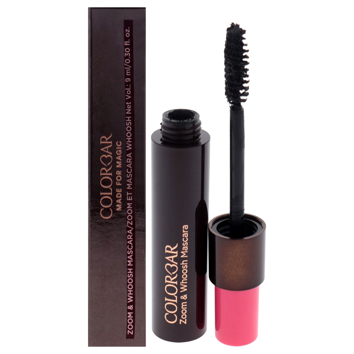 Colorbar Zoom And Whoosh Mascara - 001 Black Sin by Colorbar for Women - 0.3 oz Mascara
