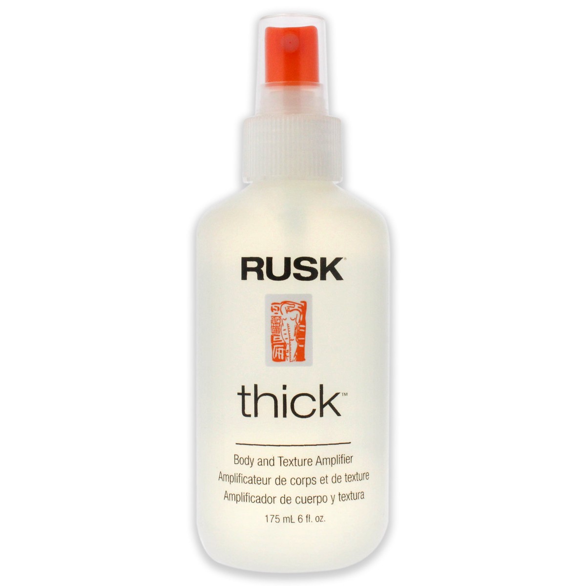 Rusk Thick Body and Texture Amplifier by Rusk for Unisex - 6 oz Hair Spray